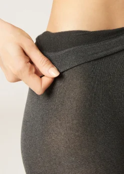 Blickdichte Thermo-Strumpfhose Matt