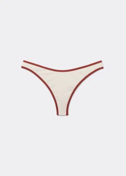 Brazilian-Bikinihose Bicolor Piping