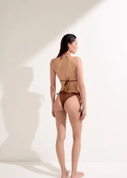 Brazilian-Bikinihose Floral Crochet
