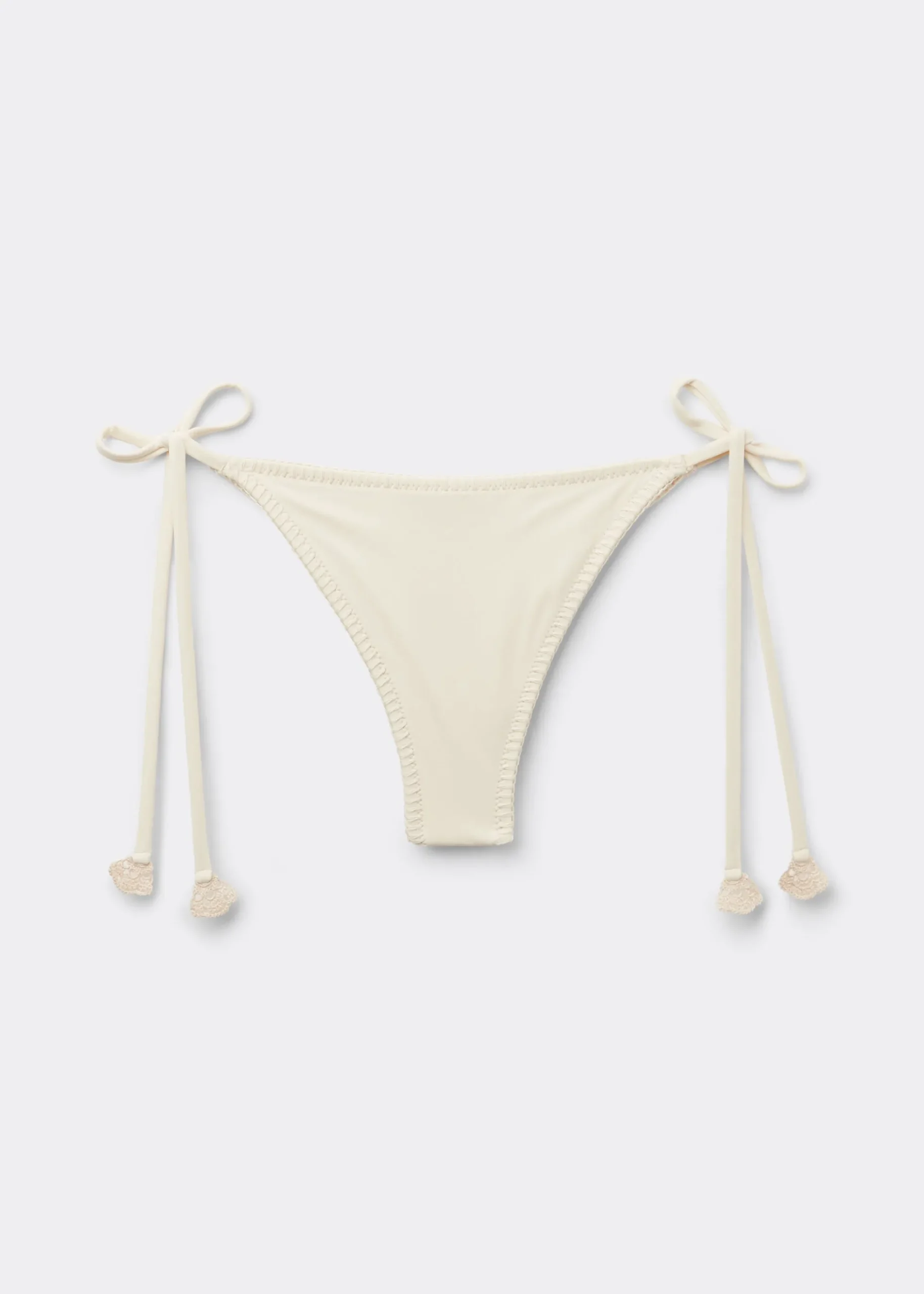 Brazilian-Bikinihose Floral Crochet