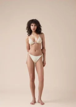 Brazilian-Bikinihose Floral Crochet