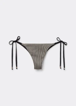 Brazilian-Bikinihose Golden Stripes