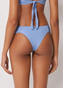 Brazilian-Bikinihose mit Drapierung Premium Fit