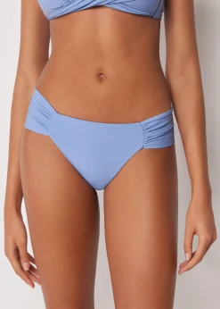Brazilian-Bikinihose mit Drapierung Premium Fit