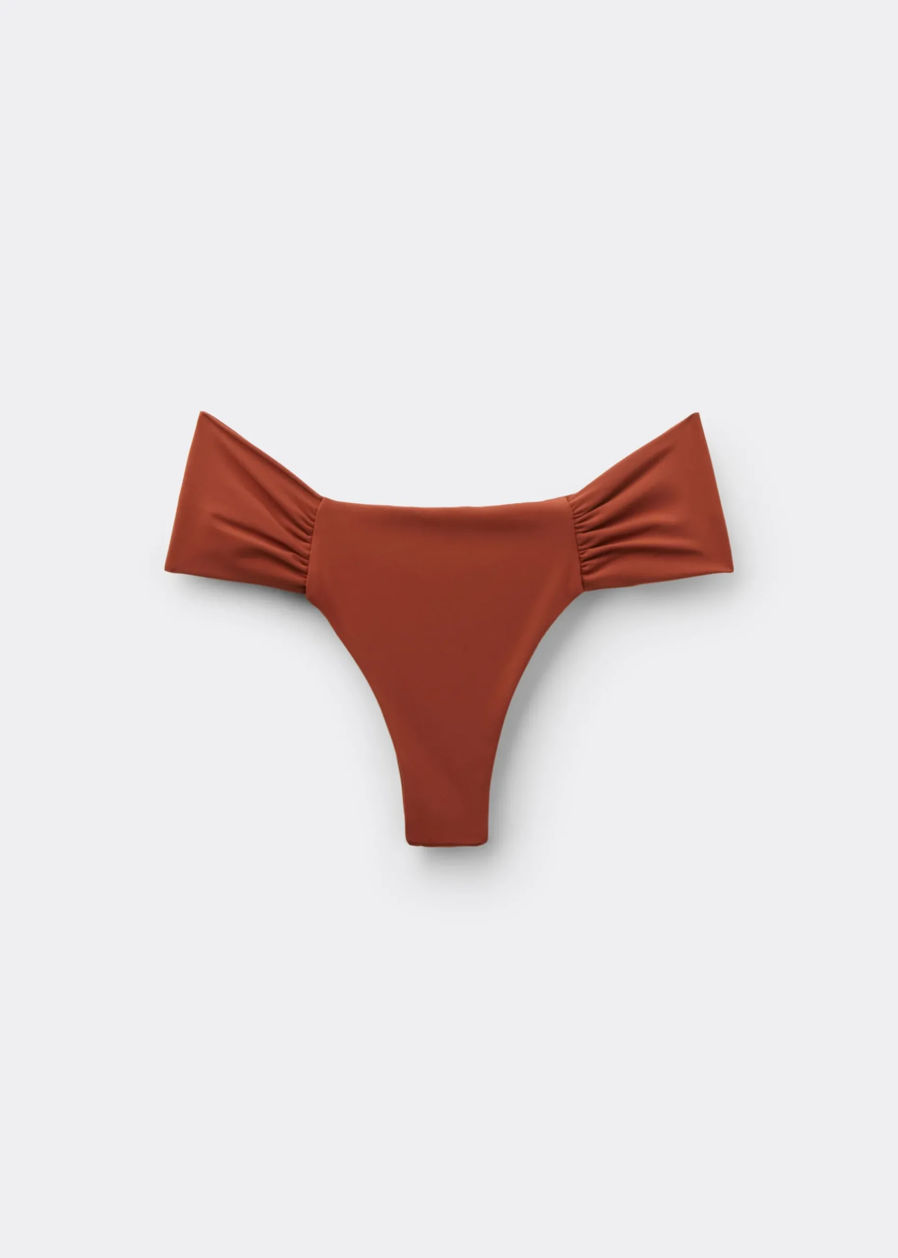 Brazilian-Bikinihose mit Drapierung Premium Fit