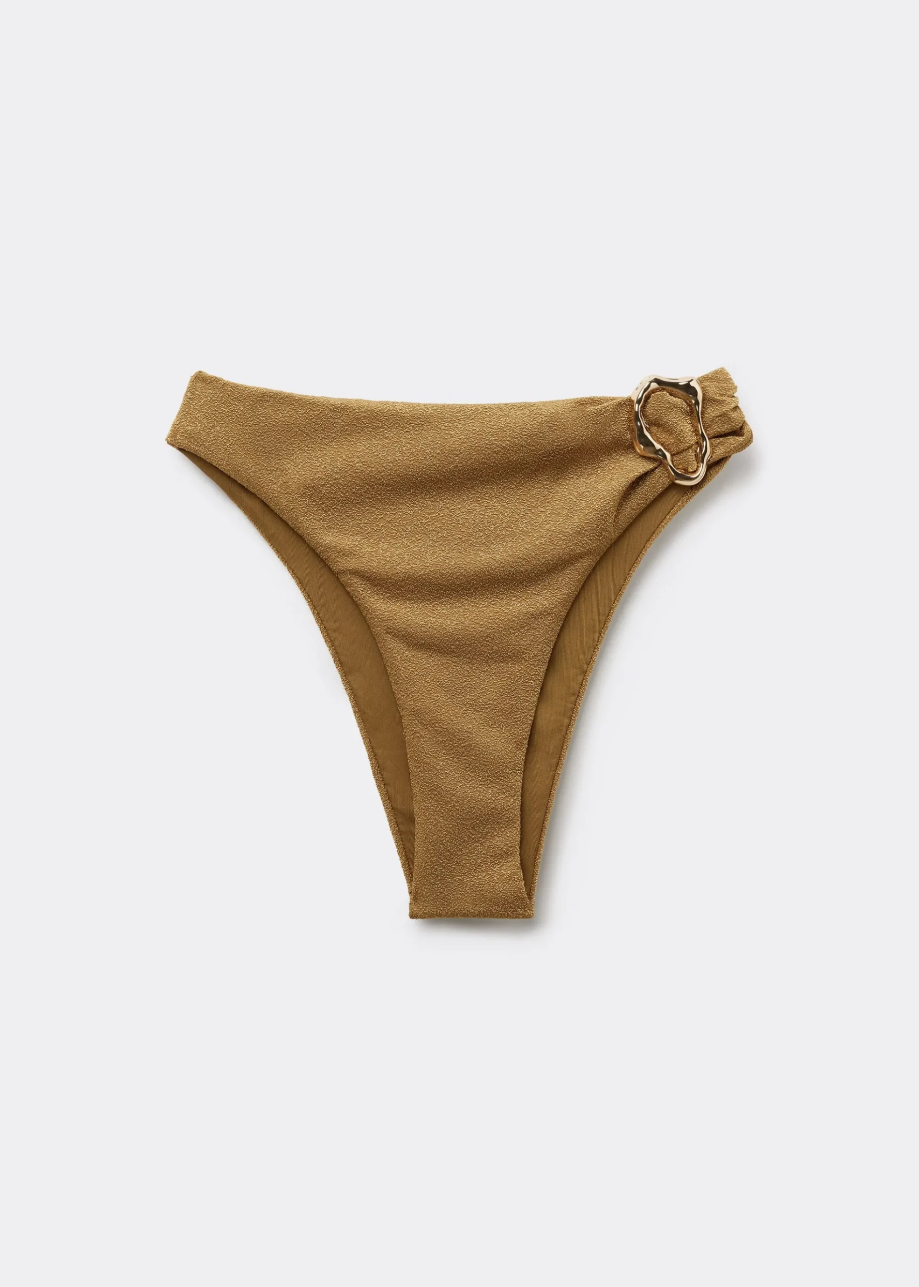 Brazilian-Bikinihose mit hohem Bund Sophisticated Shine