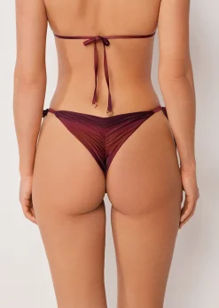 Brazilian-Bikinihose mit schmalen Bändchen Soft Shades