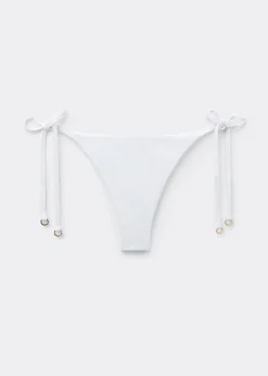 Brazilian-Bikinihose mit schmalen Bändchen Premium Fit