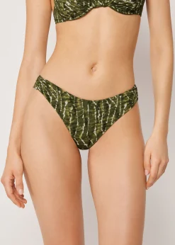 Brazilian-Bikinihose Natural Tie-Dye