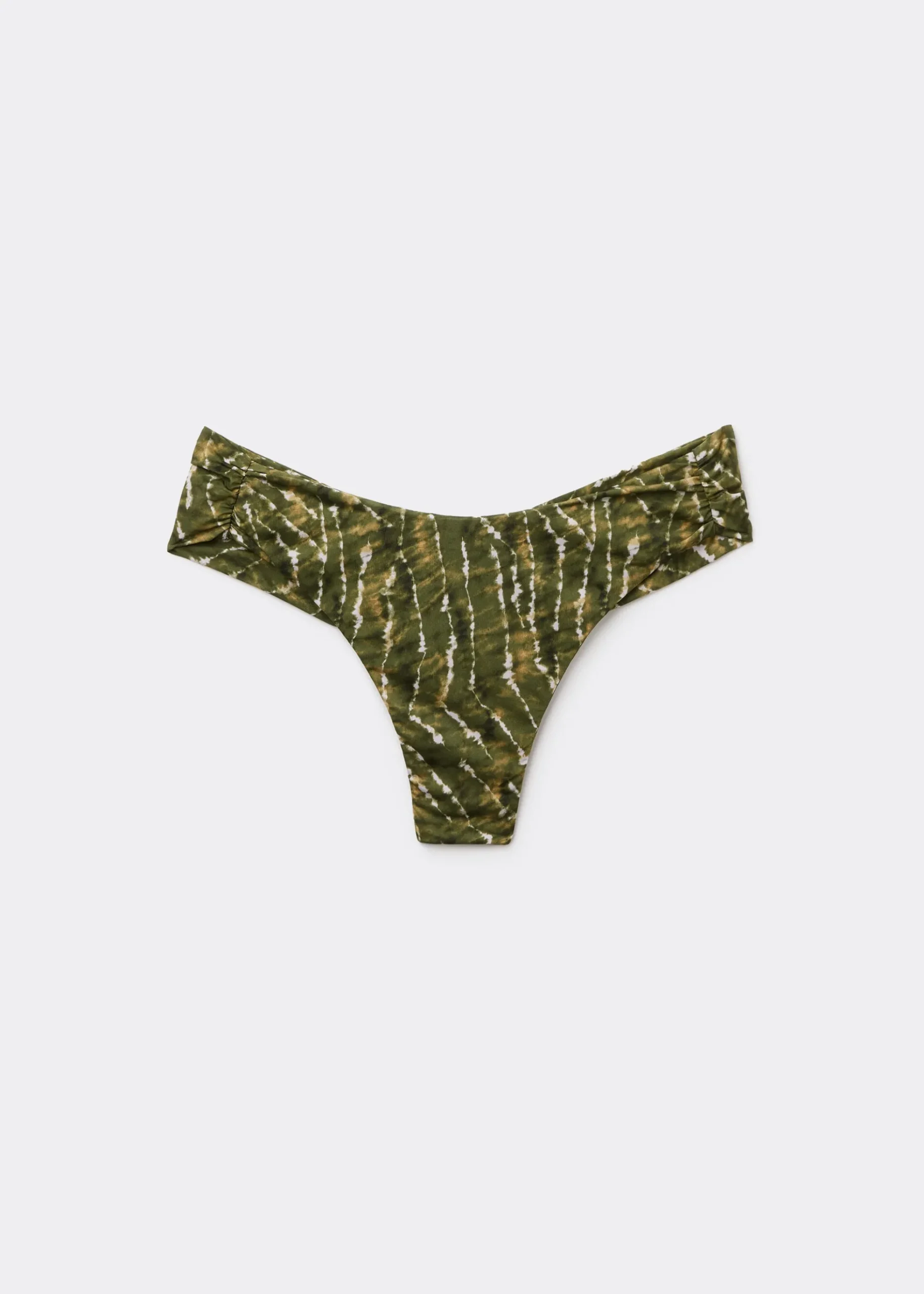 Brazilian-Bikinihose Natural Tie-Dye
