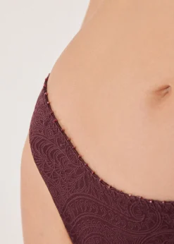 Brazilian-Bikinihose Precious Jacquard
