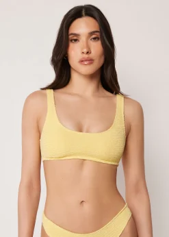 Bustier-Bikinioberteil Crinkle Waves