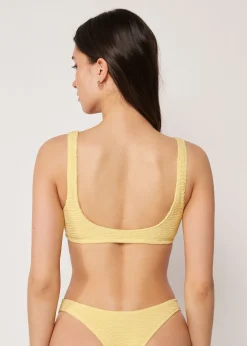 Bustier-Bikinioberteil Crinkle Waves