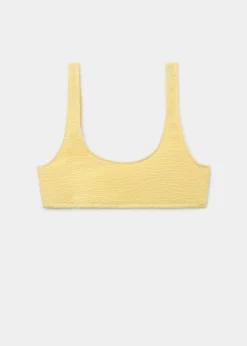 Bustier-Bikinioberteil Crinkle Waves