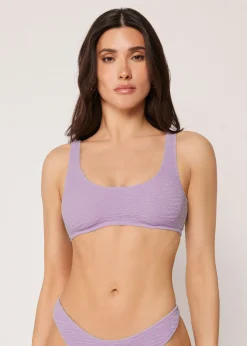 Bustier-Bikinioberteil Crinkle Waves