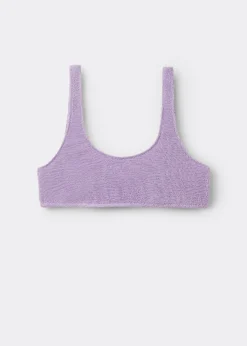 Bustier-Bikinioberteil Crinkle Waves