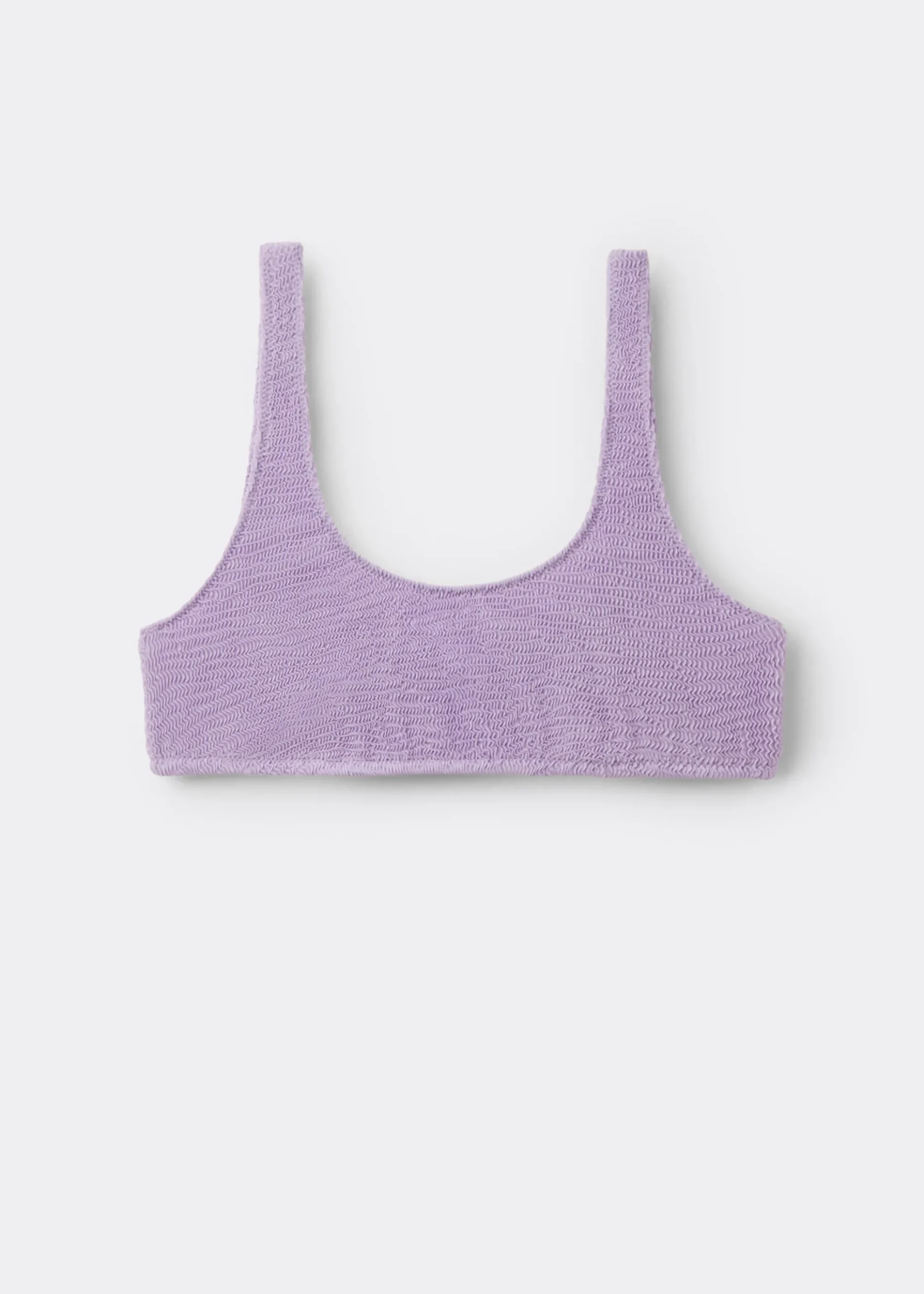 Bustier-Bikinioberteil Crinkle Waves