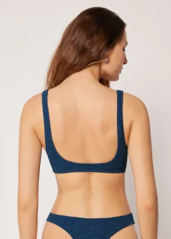 Bustier-Bikinioberteil Crinkle Waves