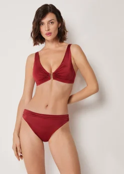 Bustier-Bikinioberteil Shiny Satin