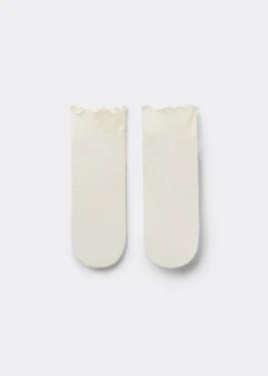 Elegante transparente Mädchensocken