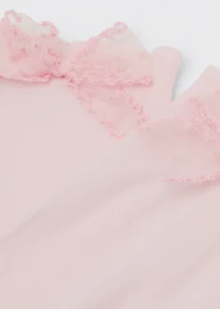Elegante transparente Mädchensocken