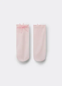 Elegante transparente Mädchensocken