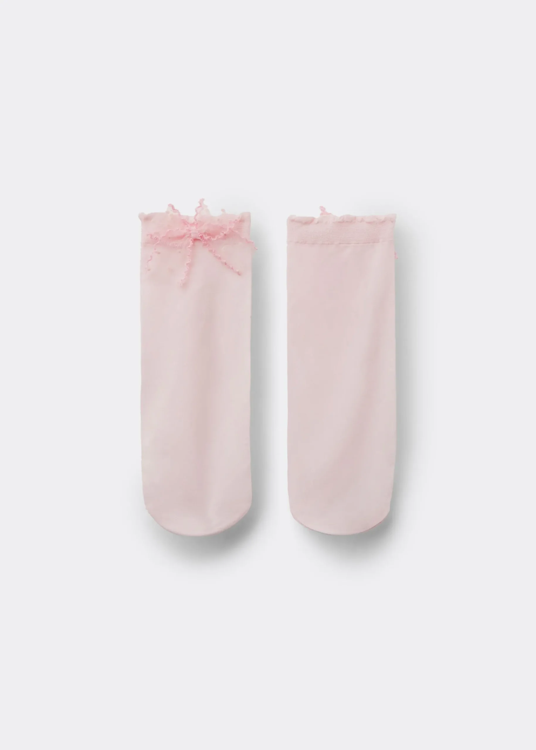 Elegante transparente Mädchensocken