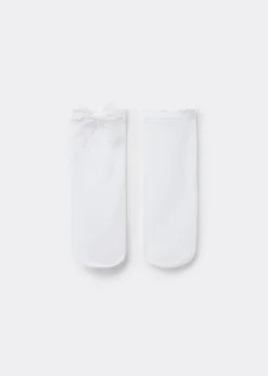 Elegante transparente Mädchensocken