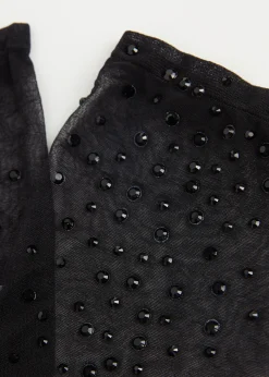 Feinsöckchen mit Strass