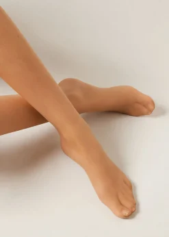 Feinstrumpfhose Matt Invisible mit Make-up-Effekt 15 Denier