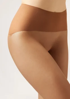 Feinstrumpfhose Matt Invisible mit Make-up-Effekt 15 Denier