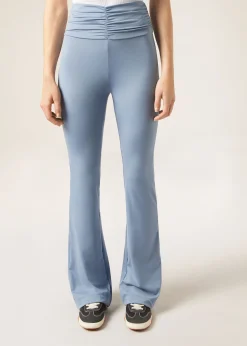 First Class Softness Flare Leggings mit Raffung