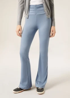 First Class Softness Flare Leggings mit Raffung