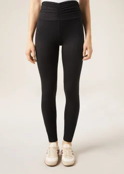 First Class Softness Leggings mit Raffung
