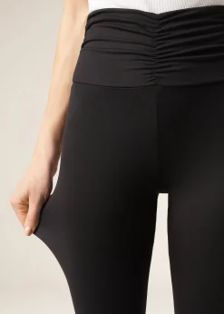 First Class Softness Leggings mit Raffung