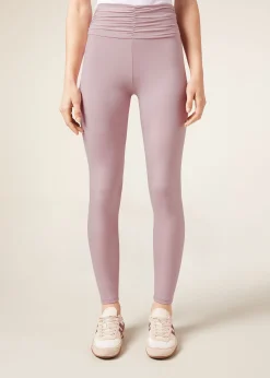 First Class Softness Leggings mit Raffung