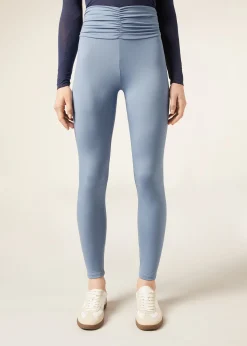 First Class Softness Leggings mit Raffung