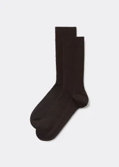 Gemusterte Herrensocken