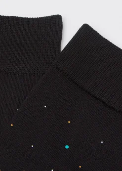 Gemusterte Herrensocken