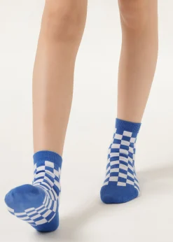 Gemusterte Kindersocken