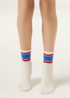 Gemusterte Kindersocken