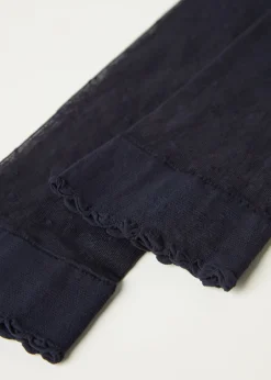 Gemusterte Kniesocken