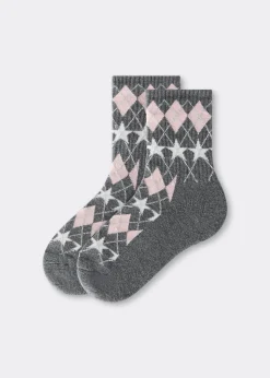 Gemusterte Socken für Kinder