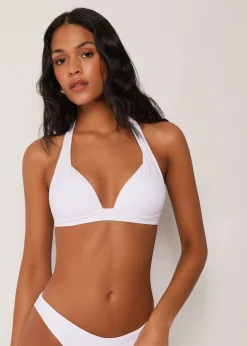 Gepolstertes Triangel-Bikinioberteil Premium Fit