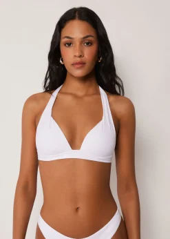 Gepolstertes Triangel-Bikinioberteil Premium Fit