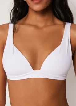 Gepolstertes Triangel-Bikinioberteil Premium Fit