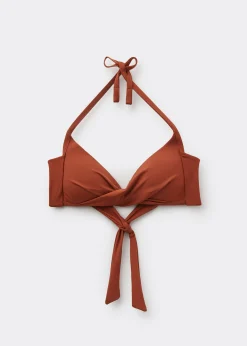 Gepolstertes Triangel-Bikinioberteil Premium Fit
