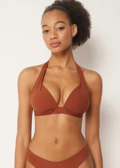 Gepolstertes Triangel-Bikinioberteil Premium Fit