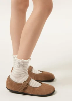 Gestreifte Socken für Mädchen