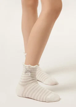 Gestreifte Socken für Mädchen